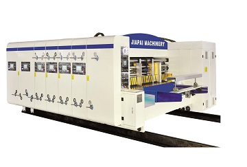 Flexo printing slotting machine