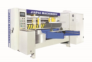 Lead edge feeding rotary die cutter