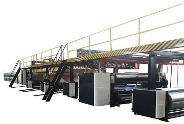 Economic type corrugated production line