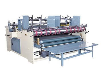 Semi-automatic gluing machine